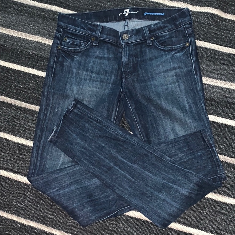 7 For All Mankind Gwenevere Lowrise Jean